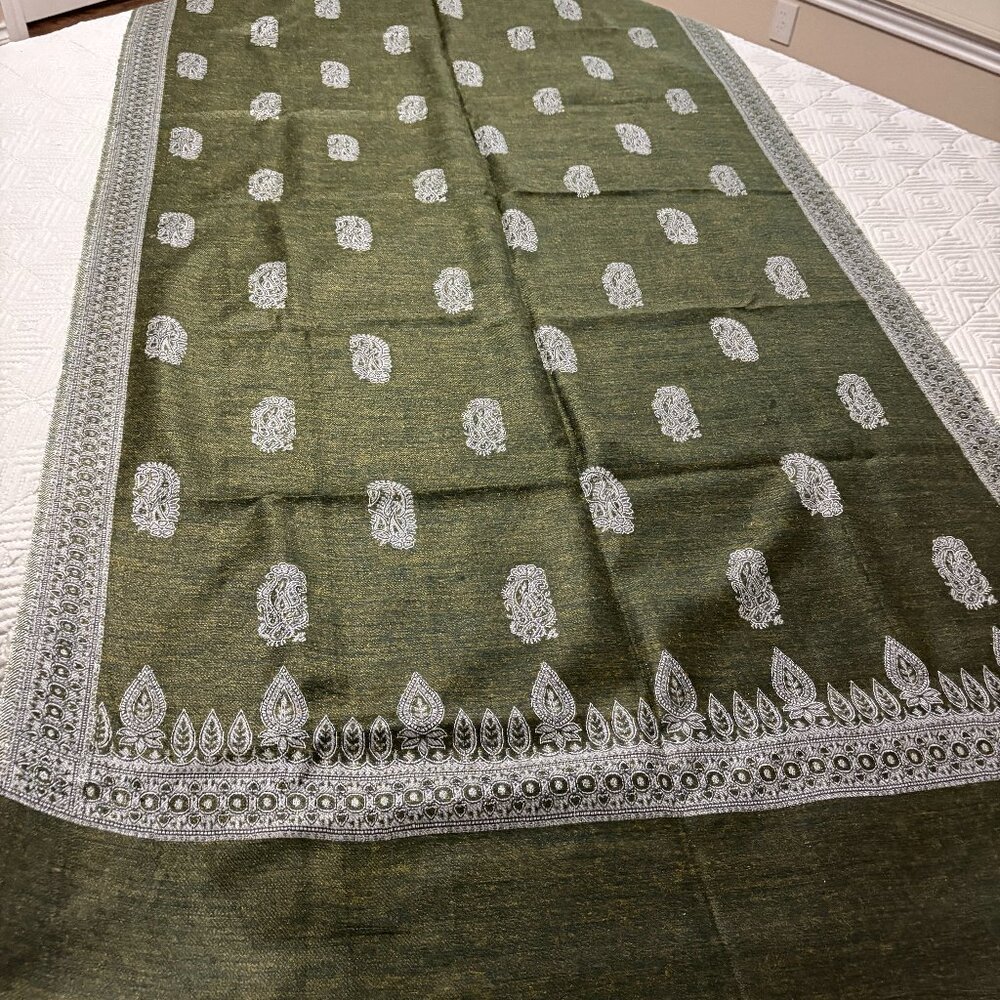 Wool shawl